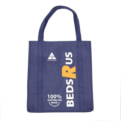 China Recyclable friendly reusable grocery recycled ecobag pp nonwoven bags laminated non woven fabric carry shopping bag with custom print logo for sale