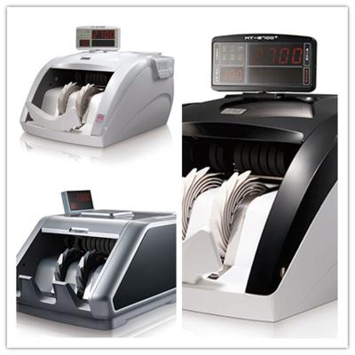 China RUB CAD CLP YER MOP MVR NAD Money Value For Fake Money Banknote Counter Cash Counter Machine With Detector for sale