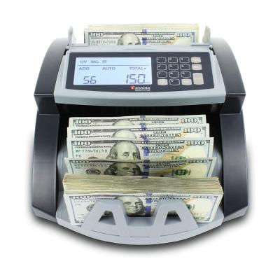 China Top Loading Dual Cis Money Detector Mix Value Cash Money Counting Machine for sale