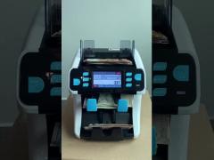 US Dollar Euro GBP Mixed Cash Sorter Machine With High Speed Image Processing