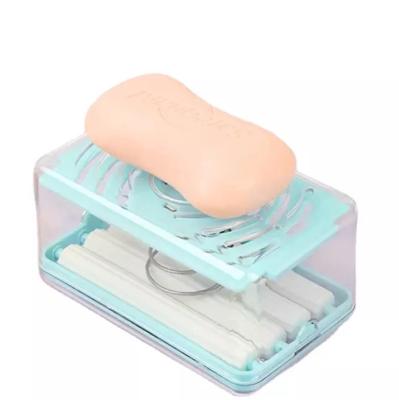 China Modern Hot Multifunctional Plastic Amazon Soap Foam Laundry Box Dish Foam Dish Container For Shower Home Kitchen for sale