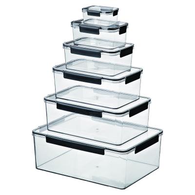 China Freshness Preservation Set Bins For Refrigerator BPA Free Food Storage Box Premium Food Grade Crisper Storage Bin Food Container Organizer Premium for sale