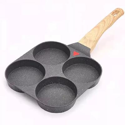 China Sustainable Popular Design Mutil-hole Material Pan Breakfast Making Holloware Eco-Friendly Pot for sale