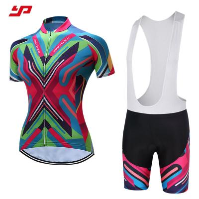 China Antibacterial Digital Print Your Own Short Sleeve Bibset Bibset Cycling Clothing Custom Design High Quality Cycling Sleeve Tank Tops for sale