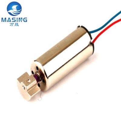 China Mini 6mm Coreless Vibration Motor 0612 Brushed Micro Motor 3.7V 18000rpm for sale