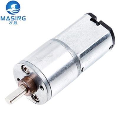 China 16mm Metal Gear DC Motor 3V 6V Spur Gear DC Motor 16A030 para fechadura de gabinete à venda