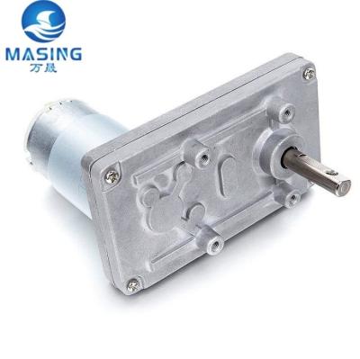 China Permanent Magnet DC Gear Motor , High Power DC Motor 6V For Game Machine for sale