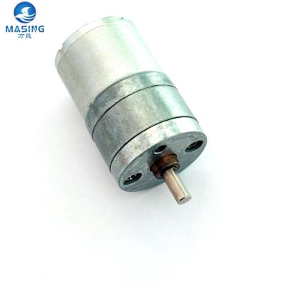 China 25mm Gearbox DC Brush Motor 12V RF-310 Low Rpm Low Noise DC Motor For Meat Grinder for sale