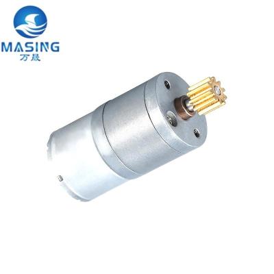 China Brushed RF-310 Motor mit 25mm Metallgetriebe Dc Getriebe Motor für Roboter und Motorrad Schloss zu verkaufen