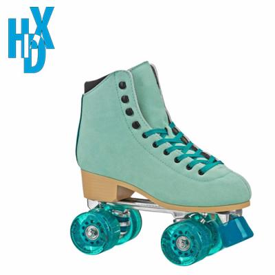 China OEM Factory Custom Traditional Double Skate Row 4 Wheels High Quality Professional Quad Roller Skates For Ladies And Girls 35-44 for sale