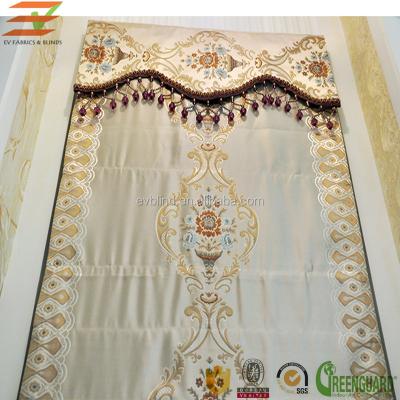 China Luxury Roman Scroll Royalty Shades for sale