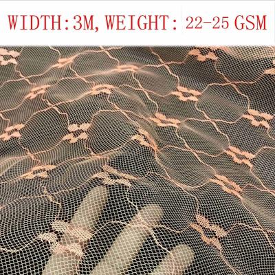 China Jacquard 3m blossom jacquard bedding mesh fabric for sale