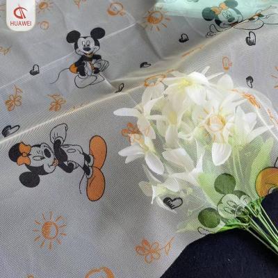 China Memory 1.60m print mosquito mesh fabric for Myanmar for sale