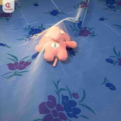 China Plain polyester mesh fabric for kid canopy and mosquito net for sale