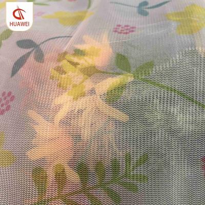 China Tear-Resistant print textile mesh net fabric for laundry bag for sale