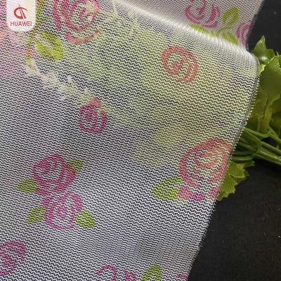 China Tear-Resistant print textile mesh net fabric for laundry bag for sale