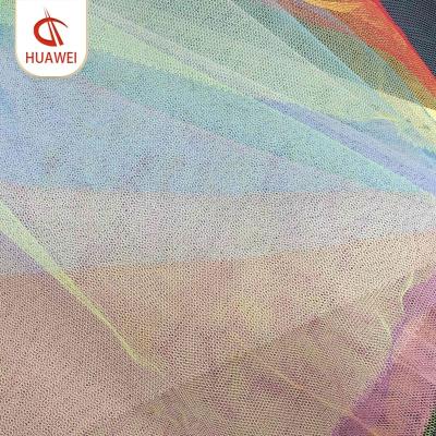 China Plain 72 inches 50D hexagon hard mesh fabric(23GSM) for garment lining for sale