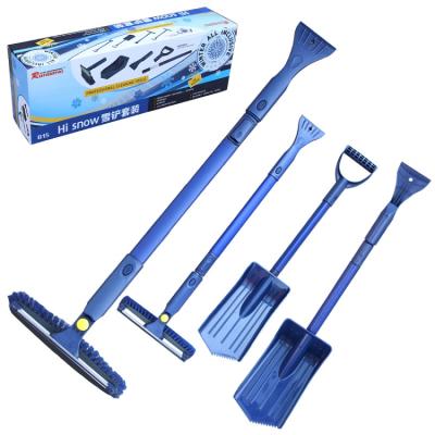 China High Quality Portable Multifunctional Snow Ice Shovel Car Cleaning Winter Snow Removal Cleaning Set for sale