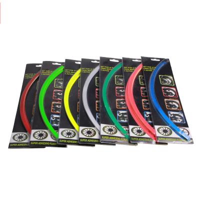 China 16pcs Car Stickers Portable Hot Selling Colorful Reflective Car Vehicle Tire Wheel Hub Hub Sticker for sale