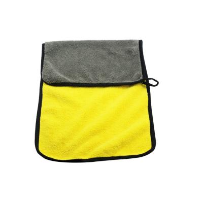 China Car Care Cleaning Car Wash Microfiber Towel Thick Double Sided Micro Fiber Car Cleaning Cloth28*28cm for sale