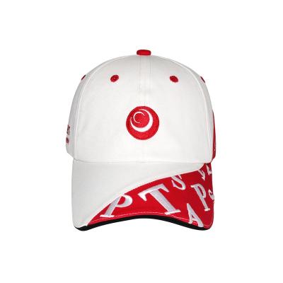 China JOINT Logo Cotton Baseball Caps Hats Contrast Two Tone Color Custom Advertising Hat for sale