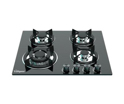 China Hotel Tempered Glass Panel Cooker 4 Burner Stove Cover Turkey Build Cooktop Built In Gas Hob for sale