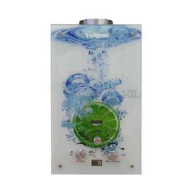 China Hotel Propane Tankless Battery Hot Safe Splendid Flue Free Gas Water Heater for sale