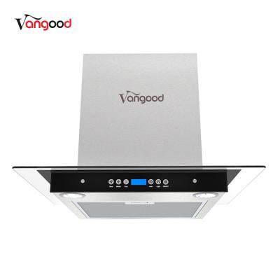 China Outdoor Kitchen Appliances 3 Speed ​​Motor 60cm Range Hood With Digital Display for sale