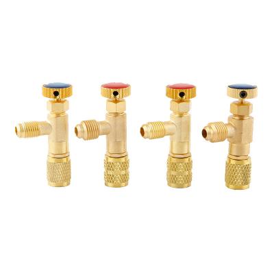 China Home 2020 hot selling safety valve refrigeration tools access valve liquid filling fitting accessories for sale