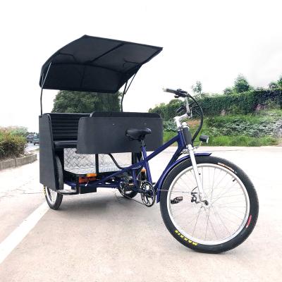 China Passenger ES-T01 Fat tire Electric Rickshaw,Rickshaw for Family use,American Rickshaw for sale