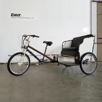 China Passenger ESTER Pedicab / New Asia Electric Rickshaw With Kenda Wheel for sale