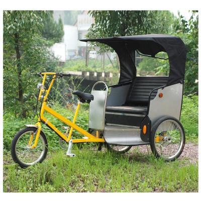 China Passenger ESTER Electric Drive Pedicab Rickshaw with engine, Tektro, old model for sale