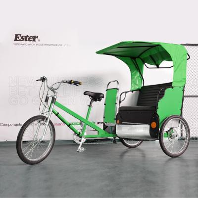 China Passenger Pedicab Human Powered Rickshaw Pedicab Made In China for sale