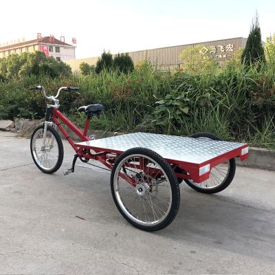 China Cargo ESTER Electric Flatbed Trike for cargo, electric tricycle adults, 3 wheel bicycle for sale