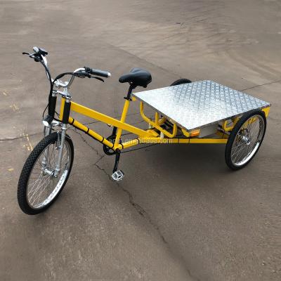 China ESTER Electric Flatbed Cargo Trike for cargo in 2018, 3 wheel electric bike, pedal assisted electric tricycle for sale