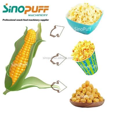 China Popular Factory Hot Sales China Sinopuff Grain / Popcorn Flavoring Machine /Maize Corn Kernels for sale