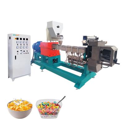 China Kellogg's type oatmeal breakfast cereal oatmeal breakfast cereal making machine production line for sale