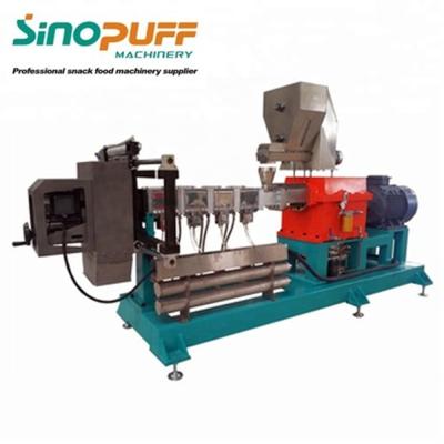 China popular pasta spaghetti corn puff snack food production line/popular corn puff snack food production line for sale