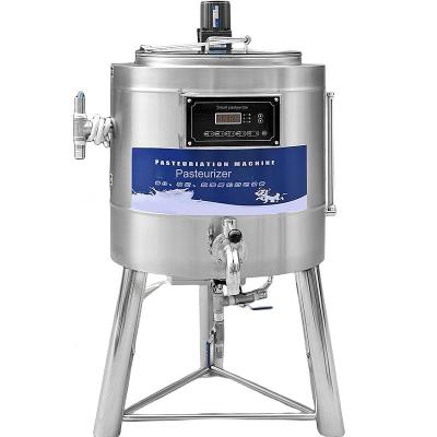 China 50L Capacity Stainless Steel Milk Pasteurizer Versatile and Durable for Food Shops for sale