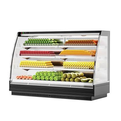 China Commercial Catering Cake Display Cabinet 360 Degree Circulating Air Cooling No Frost for sale