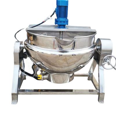 China Commercial Electric Cooking Equipment Jacketed Kettle for Strawberry Jam in Snack Food for sale