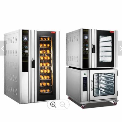 China Water-Based Bakery Equipment Electric Gas Baking Rotary Ovens for Bread Making in Bakery for sale