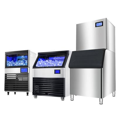 China 200 Kg Cube Ice Machine Portable Ice Maker Stainless Steel ABS 765*820*1770 for Hotel for sale