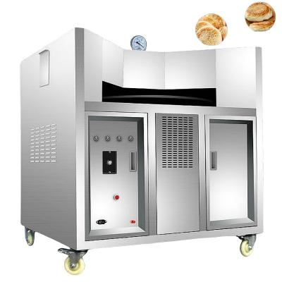 China Stainless Steel Roti Making Machine Fully Automatic Pita Bread Oven for Arabic Pita for sale