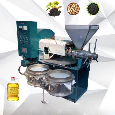 China Oil Making Expeller Automatic Vegetable Oil Cooking Macadamia Oil Press Machine for sale