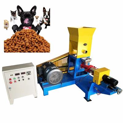 China Máquina de extrusión totalmente automática de alimentos para mascotas para pellets de alimentos para animales en su tienda de alimentos en venta