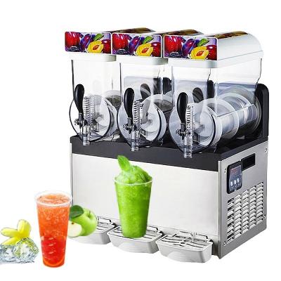 China 74 KG Double Cylinder Smoothie Slush Soft Ice Cream Machine Enhance Your Hotel's Menu for sale