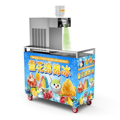 China 304 Stainless Steel Commercial Korean Flake Snow Ice Shaver Machine for Food Shop Sale for sale