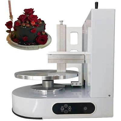 Cina Voltaggio 220v End Cake Cream Spreading Smoothing Machine Automatic Cake Icing Machine in vendita