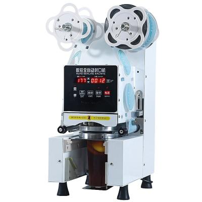 China Automatic Bubble Tea Sealing Machine for Milk Tea Shop and Beverage Shop for sale